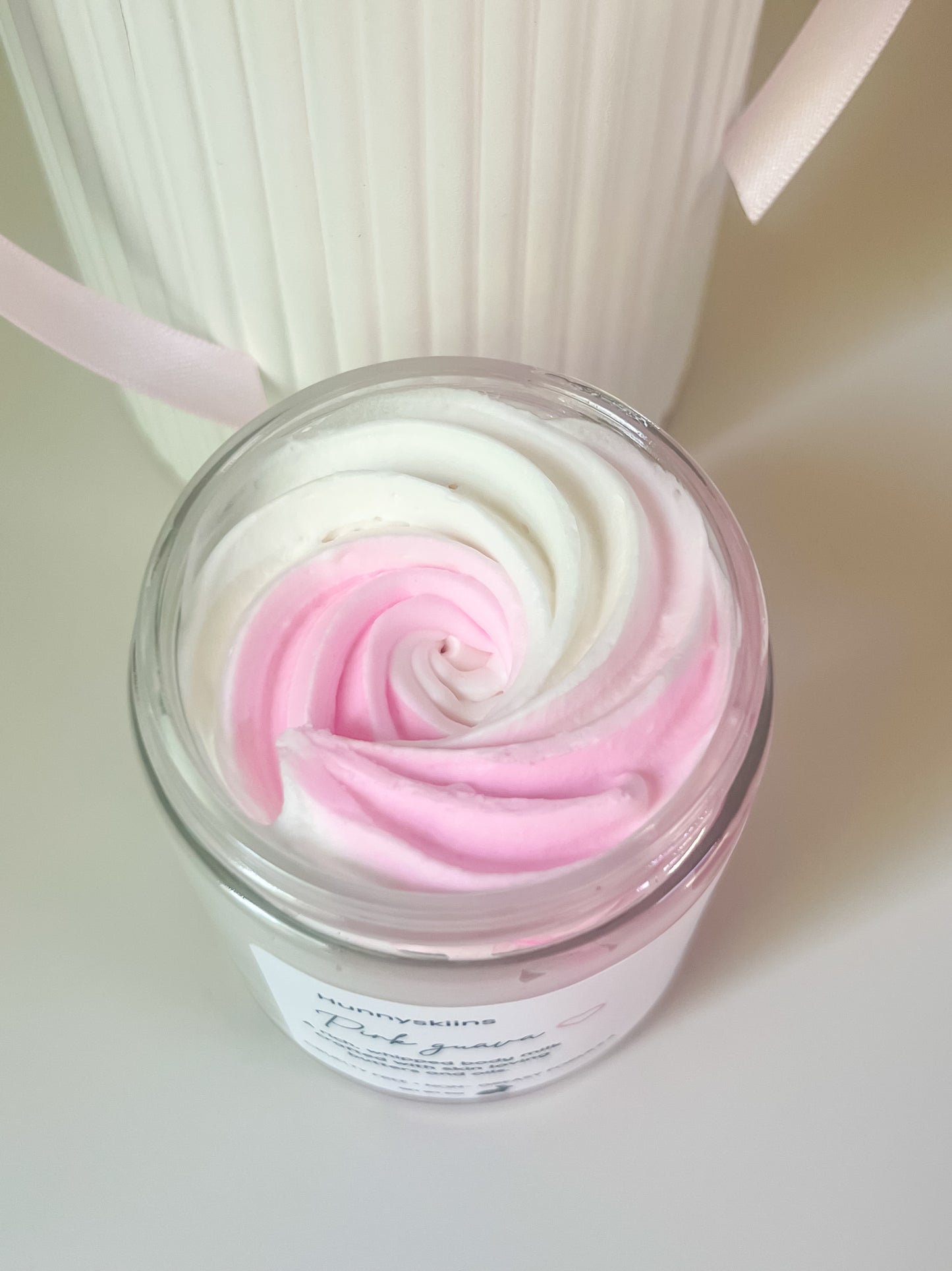 Pink guava whipped cloud butter