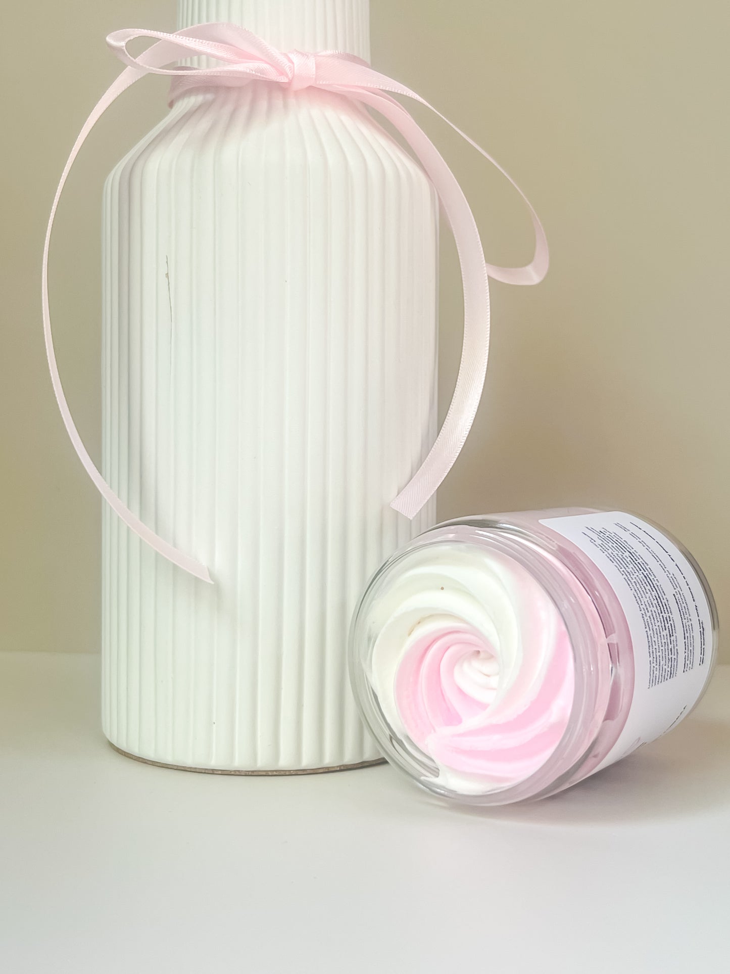Pink guava whipped cloud butter